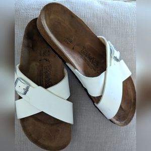 Birkenstock Birki's Criss Cross White Size 40 eu
